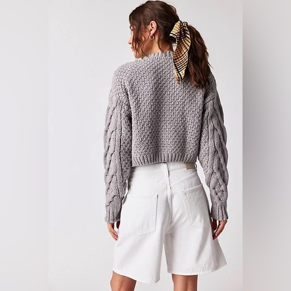 Free people Bonfire Cable Knit Cardi - Picture 2 of 7